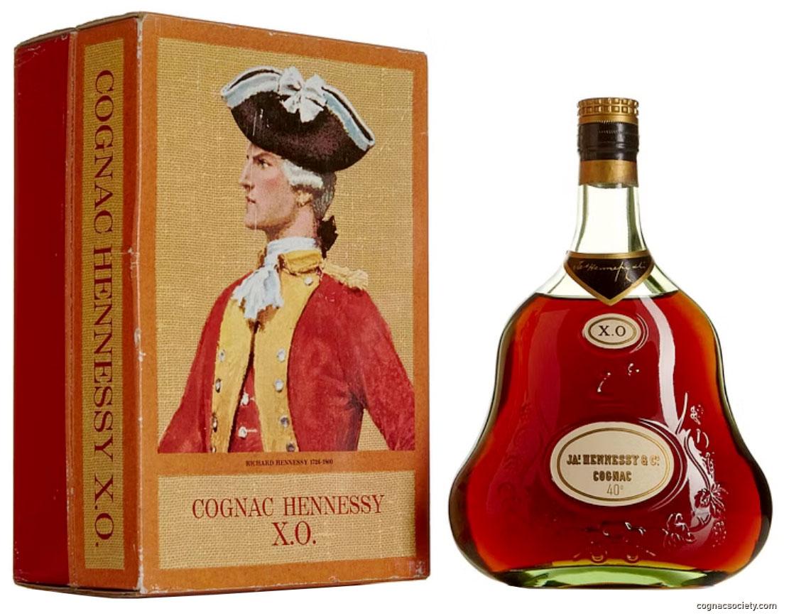 Hennessy XO buteljerad på 1970-talet